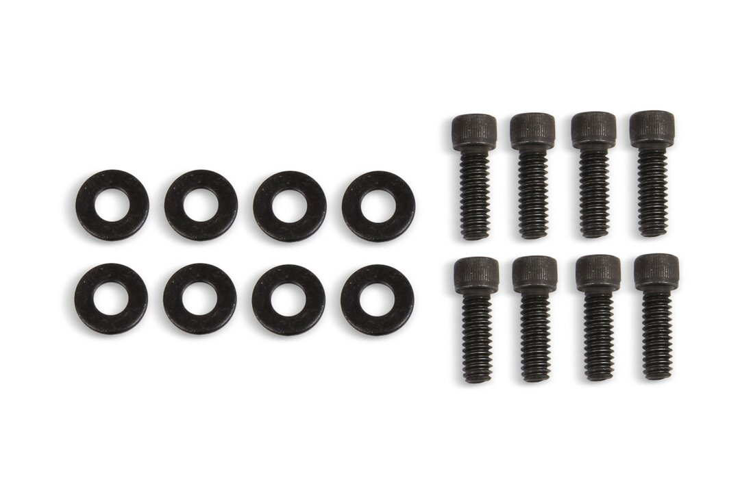 Mr Gasket Mr. Gasket Fabricated Aluminum Valve Covers - Black Finish - 6818BG
