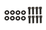 Mr Gasket Mr. Gasket Fabricated Aluminum Valve Covers - Black Finish - 6818BG