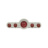 Classic Instruments V8 Red Steelie 1959-1960 Full-size Chevy - CH59V8RS65