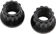 Aeroflow 12-Point Nuts, Chrome Moly Black Oxide, 2-Pack - AF34-02-0010-2 AF34-02-0010-2