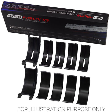 King XPC Series Main Bearing Set, .001" - KBMB529XPC 001 KBMB529XPC 001