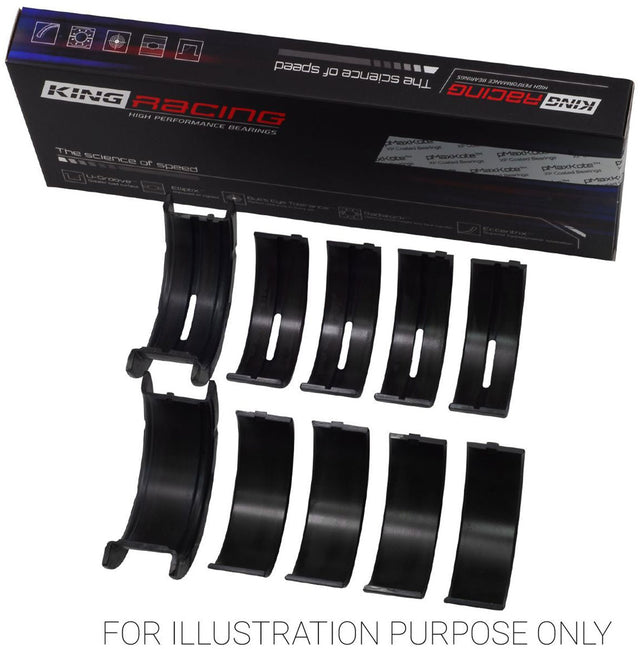 King XPC Series Main Bearing Set, .001" - KBMB529XPC 001 KBMB529XPC 001