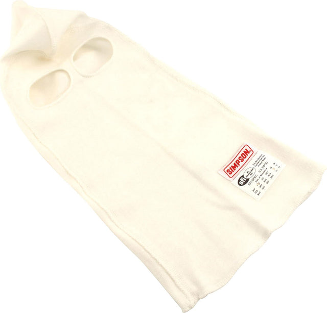 Simpson Nomex SFI White Headsock with Dual Eyeport (SI23003) SI23003