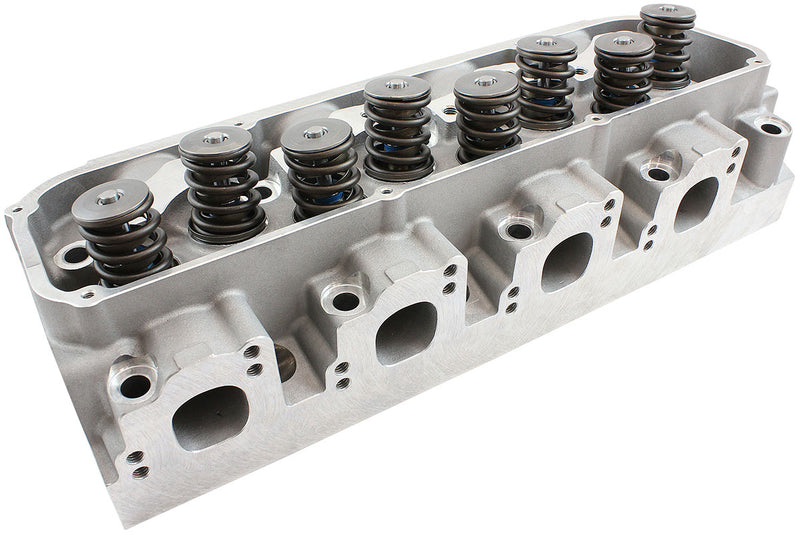 Aeroflow Complete 3V Ford Cleveland 351 235cc Aluminium Cylinder Heads with 74cc Chamber (Pair) 2.05" x 1.60" Intake Port, 1.61" x 1.50" Exhaust Port (AF95-2393) AF95-2393