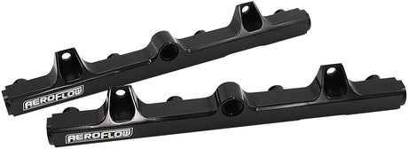 Aeroflow Ford V8 Coyote Billet EFI Fuel Rails - Black Finish - AF64-2214BLK AF64-2214BLK