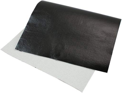 Aeroflow Heat Barrier - 40" x 12" Sheet - Black Finish Flexible Aluminised surface reflects up to 2000°F radiant heat (AF91-6001BLK) AF91-6001BLK