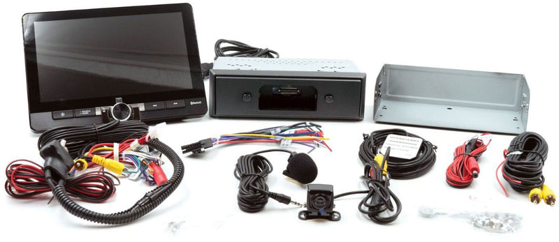 AutoMeter 8" DashPlay Connected Car Experience Audio System, Single DIN Wireless Android Auto and Apple Car Play (AU9125)