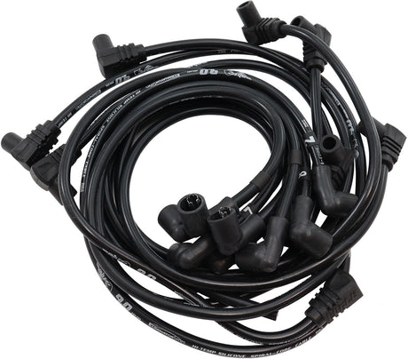 EL Eagle Leads 9mm Eliminator Series I Around Valve Cover Lead Set - Black - ELE9848BK ELE9848BK