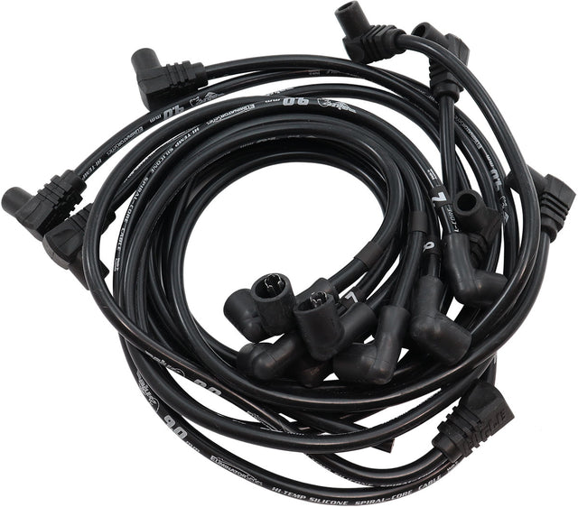 EL Eagle Leads 9mm Eliminator Series I Around Valve Cover Lead Set - Black - ELE9848BK ELE9848BK