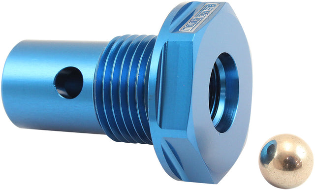 Aeroflow Roll Over Valve -10ORB - Blue Finish -10 Male ORB to -6 Female ORB (AF613-10) AF613-10