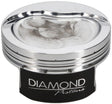 Diamond Ford 7.3L Godzilla Dish Top Forged Pistons with Rings - D30921-R1-8 D30921-R1-8