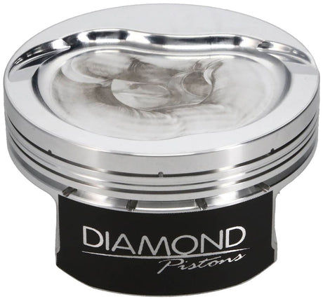 Diamond Ford 7.3L Godzilla Dish Top Forged Pistons with Rings - D30921-R1-8 D30921-R1-8