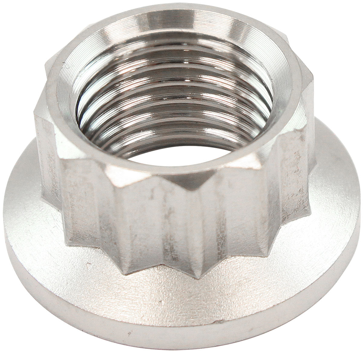 Aeroflow 7/16" Titanium 12 Point Nut - AF3517-0010 AF3517-0010
