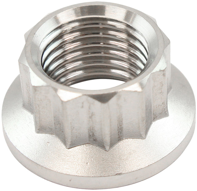 Aeroflow 7/16" Titanium 12 Point Nut - AF3517-0010 AF3517-0010