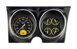 Classic Instruments AutoCross Yellow 1967-68 Camaro Package - CAM67AXY