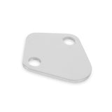 Mr Gasket Fuel Pump Block Off Plate - Chrome - 1516
