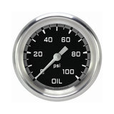 Classic Instruments Autocross Gray 2-5/8" Oil Pressure Gauge - AX381GAPF