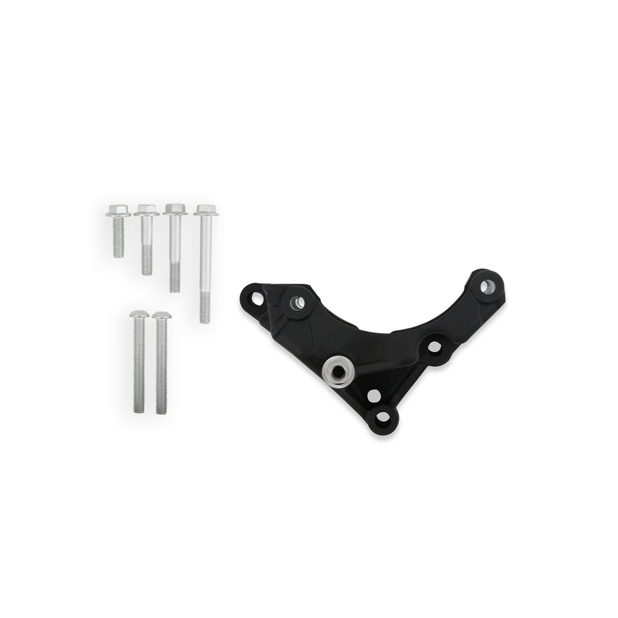 Holley 20-300BK Godzilla High-Mount Accessory Drive - OE Oiling System - Base Kit - Black