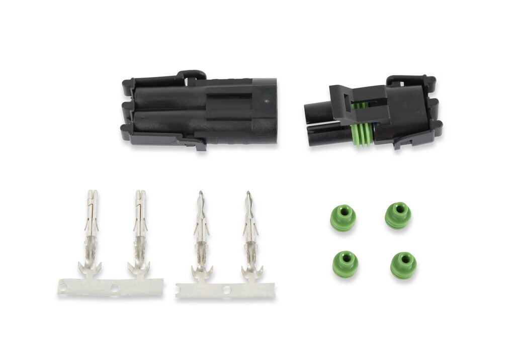 MSD Weathertight Connector - 2-Pin - Qty 1 - 8173