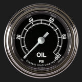 Classic Instruments Traditional 2 1/8" Oil Pressure Gauge - TR181SLF