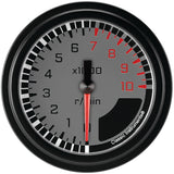 Classic Instruments AutoCross Gray 2-5/8" Tachometer Gauge - AX383GBLF