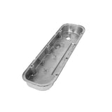 Holley 241-84 M/T Valve Covers - Vintage Style - Finned - BBC - Polished