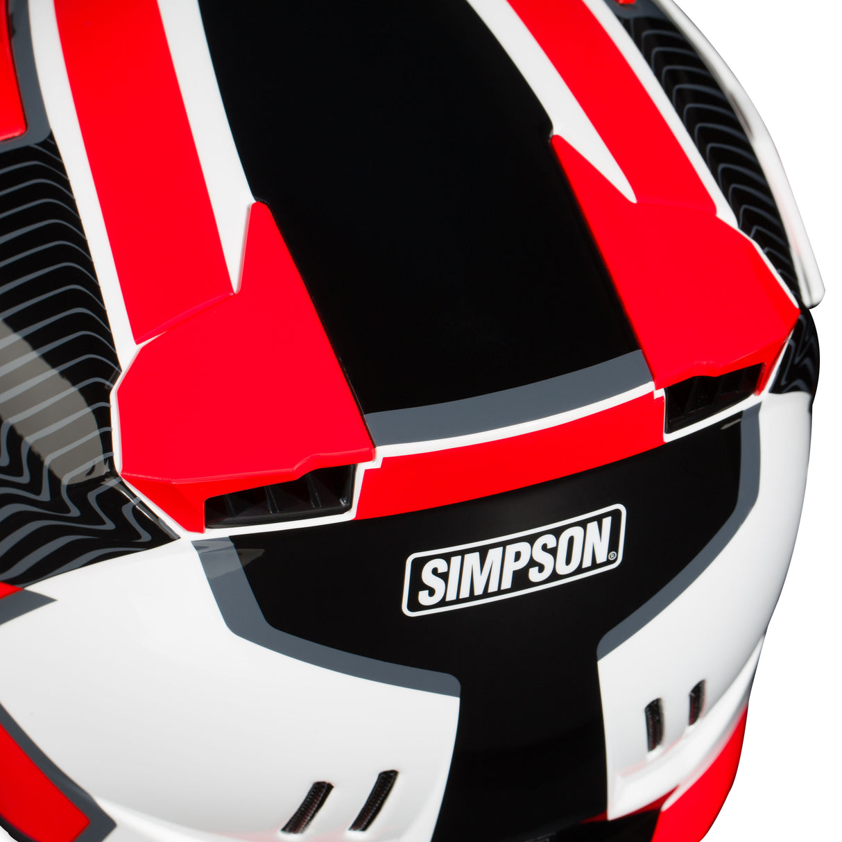 Simpson Motorcycle Xcursion Bandit Helmet - Mojave Red - Small - XBMWRGSM