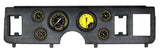 Classic Instruments 79-86 MUSTANG AUTO CROSS YELLOW FS 6ga-FORD - CDMU79AXY101CF