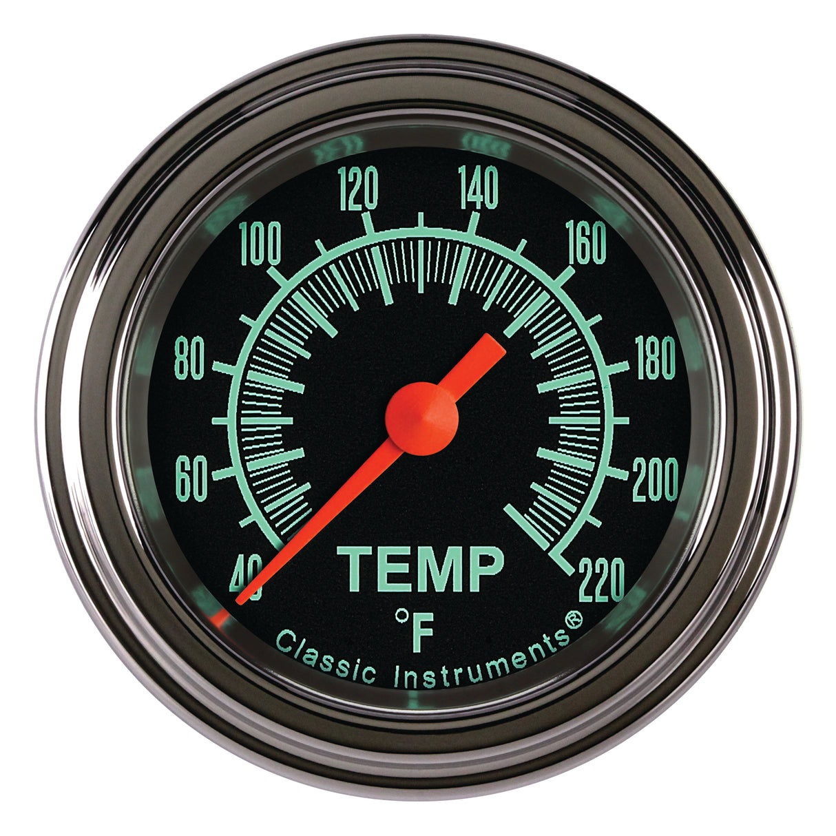 Classic Instruments G/Stock 2-1/8" Stock Eliminator Tempature Gauge - GS129SLF