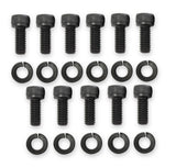 Mr Gasket Transmission Oil Pan - Black Steel - 9755BMRG