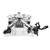 Holley 550-1074 EFI Terminator X Stealth 4150 2x4 - Shiny