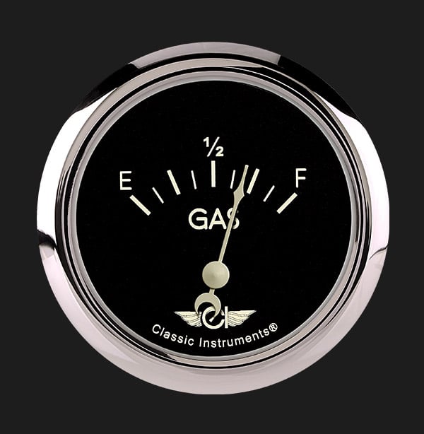 Classic Instruments Classic Series 2 5/8" Fuel Gauge - CL212SRC