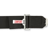Simpson Lever Camlock Bolt In 5-Point Harness - 29110BK