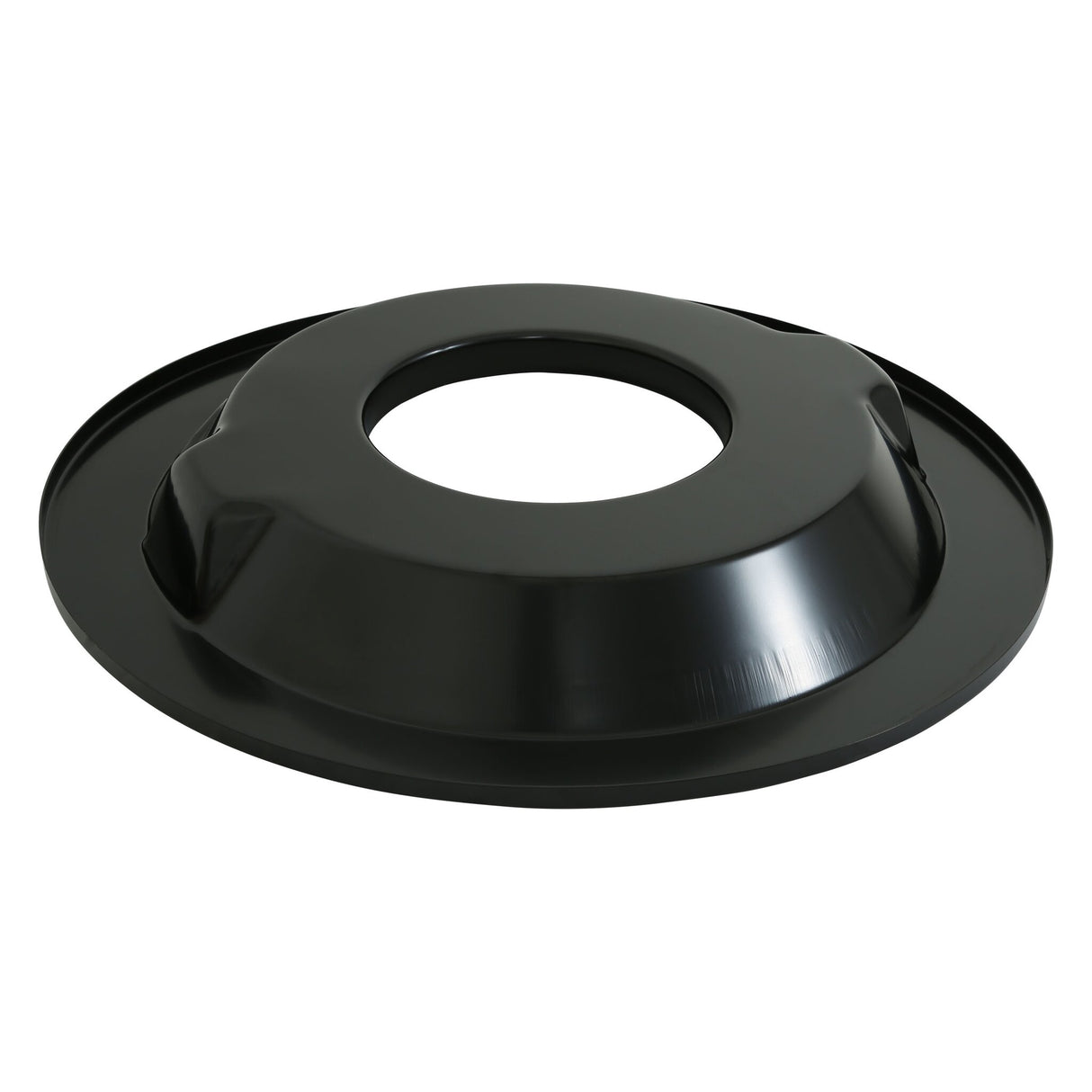 Holley 120-153 Finned Vintage Style Air Cleaner - 14" Diameter x 3" Tall - Round