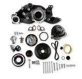 Holley 20-182BK Premium Mid-Mount Race Accessory System-Black Finish