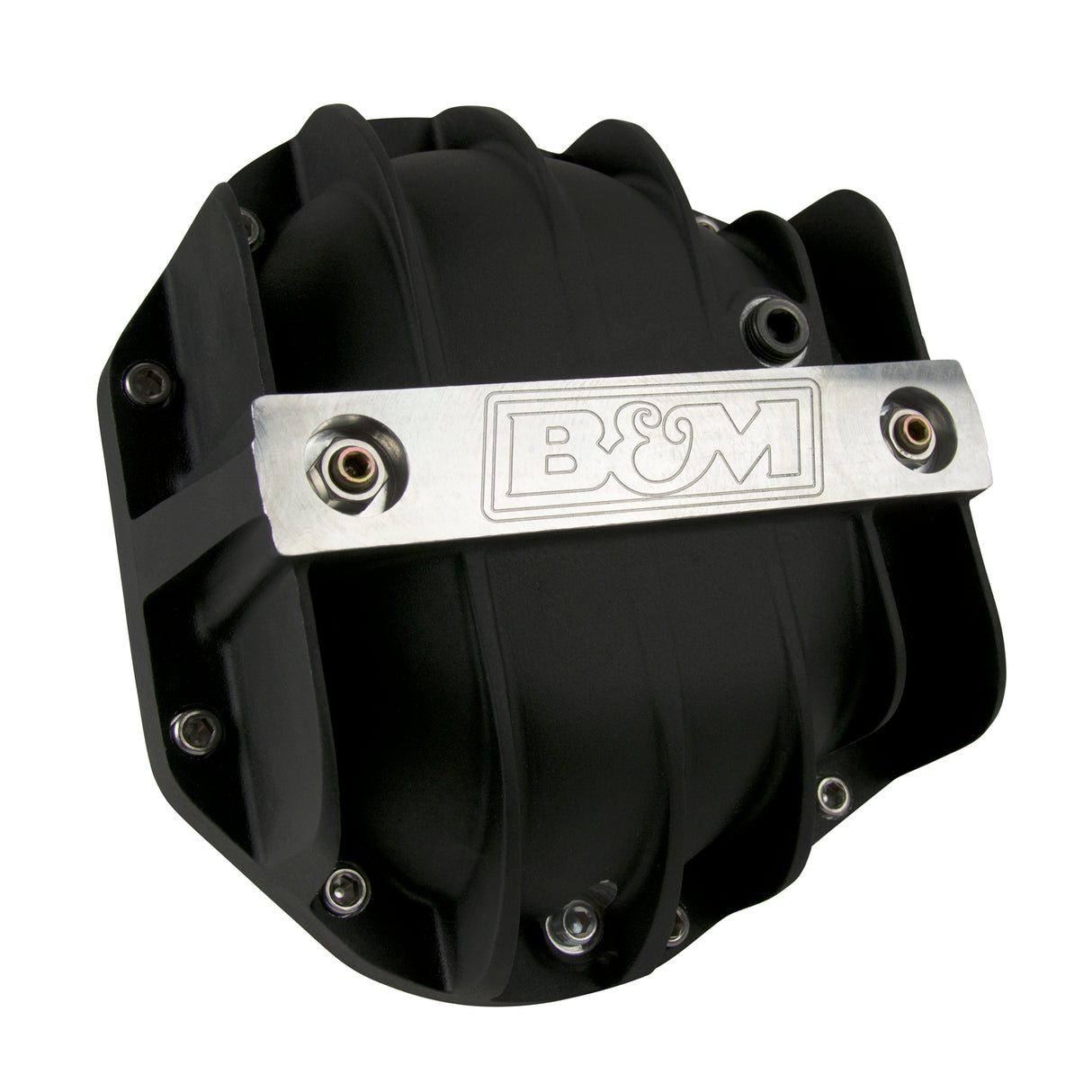 B&M Hi-Tek Aluminum Differential Cover for Dana 60/70 - Black - 11314