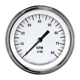 Classic Instruments WHITE HOT 3IN TACH 8000 RPM - WH80SLC