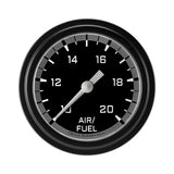 Classic Instruments Autocross Gray 2 5/8" Air Fuel Ratio Gauge - AX394GBLF