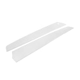 Scott Drake Deluxe Door Panel Inserts Brushed Aluminum - C7ZZ-65237A22-3