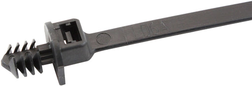 Aeroflow One Piece Fixed Fir Tree Cable Ties 4.8mm Wide x 210mm Long - 25 Pack Nylon 66 Material, Black Colour (AF98-4821-25)