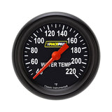 Classic Instruments Racepak 2-5/8" Full Sweep Stock Eliminator Temp Gauge Standard Performance Bezel - RP329BBPF