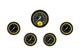 Classic Instruments AutoCross Yellow 3" UltimateWith 2-5/8" Fuel/Water/Temp/Oil - AX335YBLF