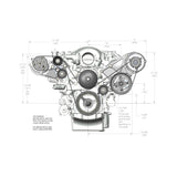 Holley 20-132 LS/LT High-Mount Accessory Drive Bracket - Passenger's & Driver's Side Brackets