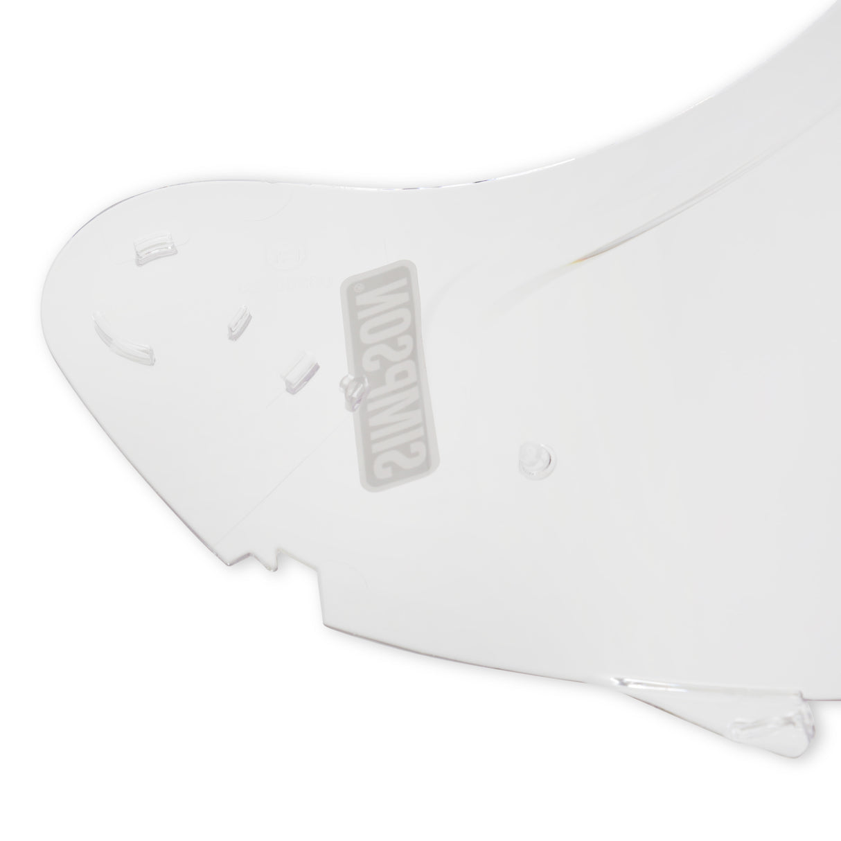 Simpson Motorcycle Ghost/Speed Bandit Helmet Replacement Shield - Clear - GBCSE