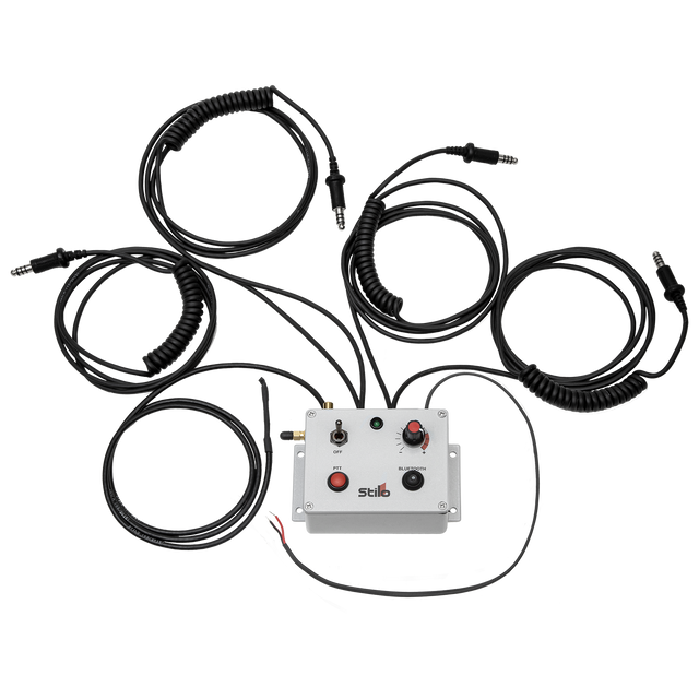 STILO Waterproof Offshore Intercom Unit for 4 with Bluetooth - DB0203
