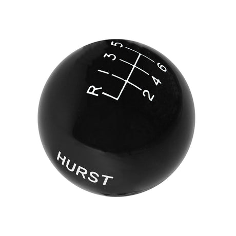 Hurst Shift Knob - 6-Speed - Black - Ford - 1631225