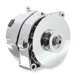 Mr Gasket 1-Wire Alternator - 140 Amp - Chrome Finish - 51203CG