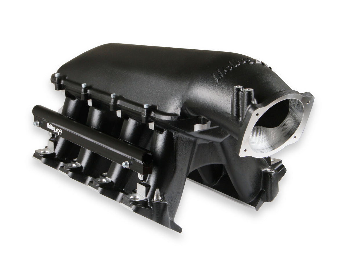 Holley 300-122BK LS Hi-Ram EFI Manifold - Black GM LS1/LS2/LS6