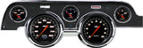 Classic Instruments Velocity Black 1967-68 Mustang - MU67DVSB