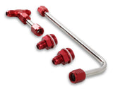 Quick Fuel Dual Feed Fuel Line #6AN (Red) - 34-600RQFT
